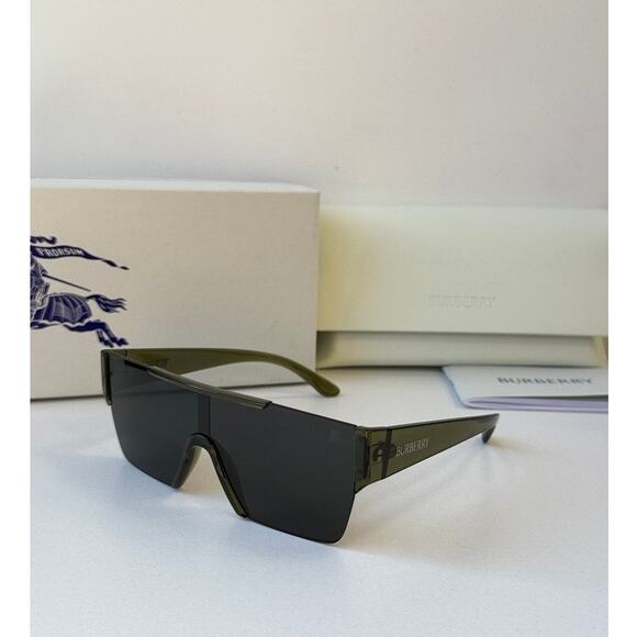NEW Burberry BE4291 Green Shield Sunglasses main image 6